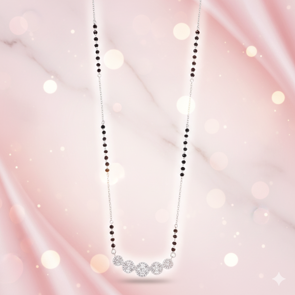 Five Aura Sparkle Mangalsutra