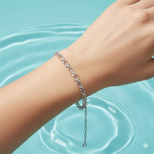 Bowline Grace Silver Bracelet