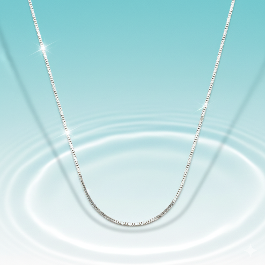 Axis Box Silver Chain