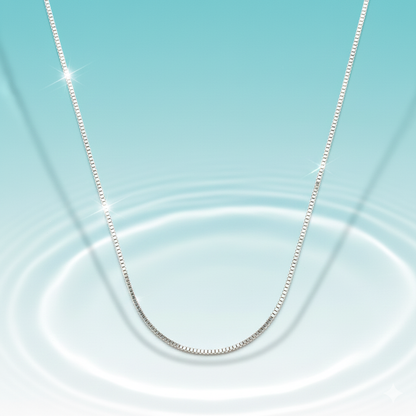 Axis Box Silver Chain