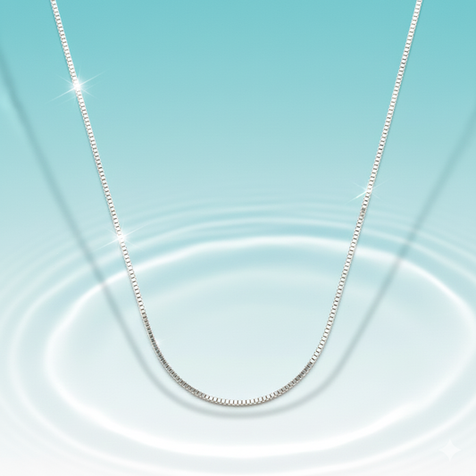 Axis Box Silver Chain