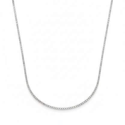 Axis Box Silver Chain