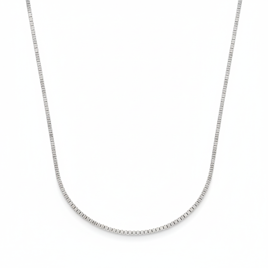 Axis Box Silver Chain