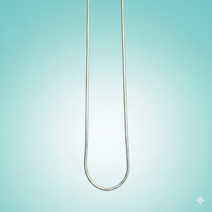 Liora Flat Box Silver Chain