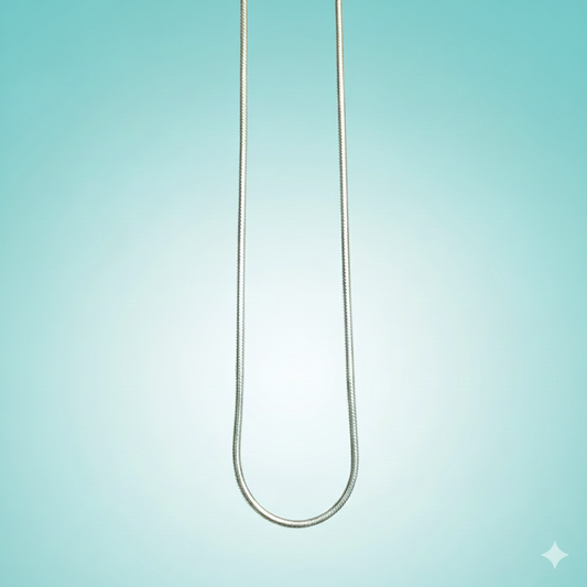 Liora Flat Box Silver Chain