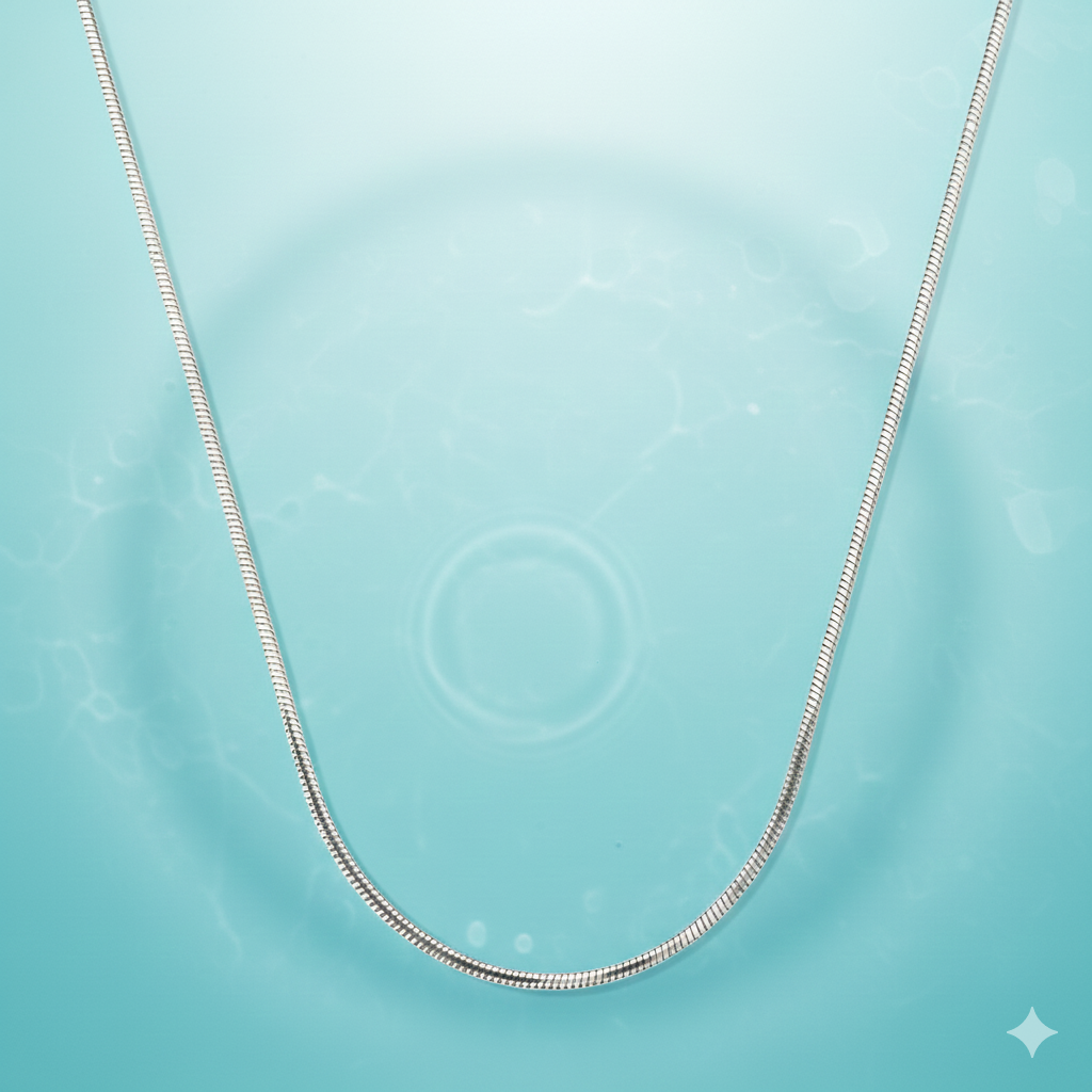 Arden Twisted Silver Chain