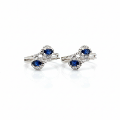 Royal Sapphire Toe Ring