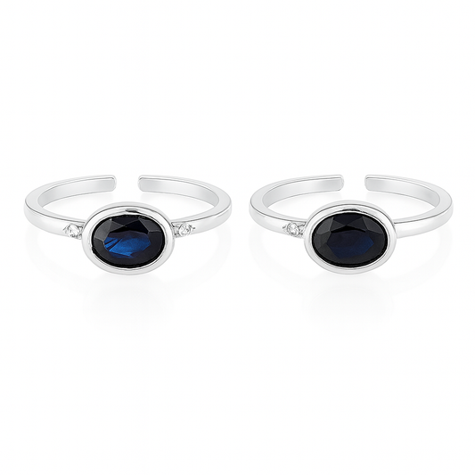 Midnight Aura Toe Ring