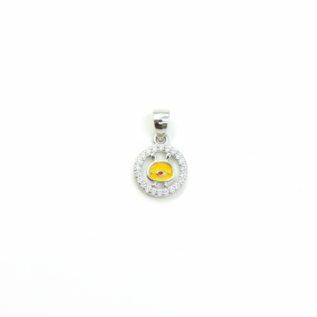Silver Bunny Spark Pendant