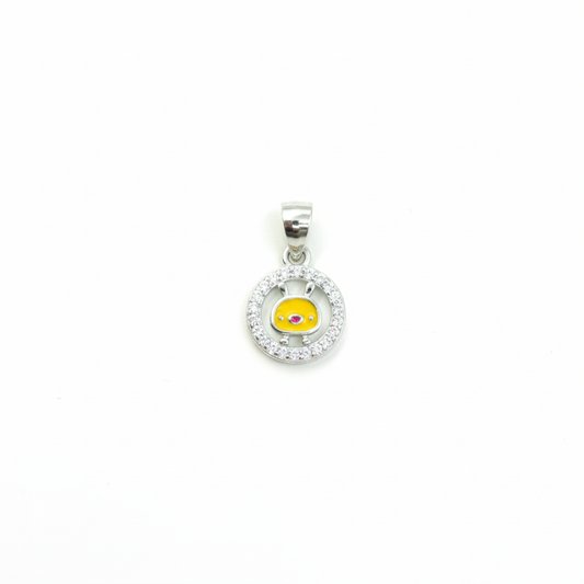 Silver Bunny Spark Pendant