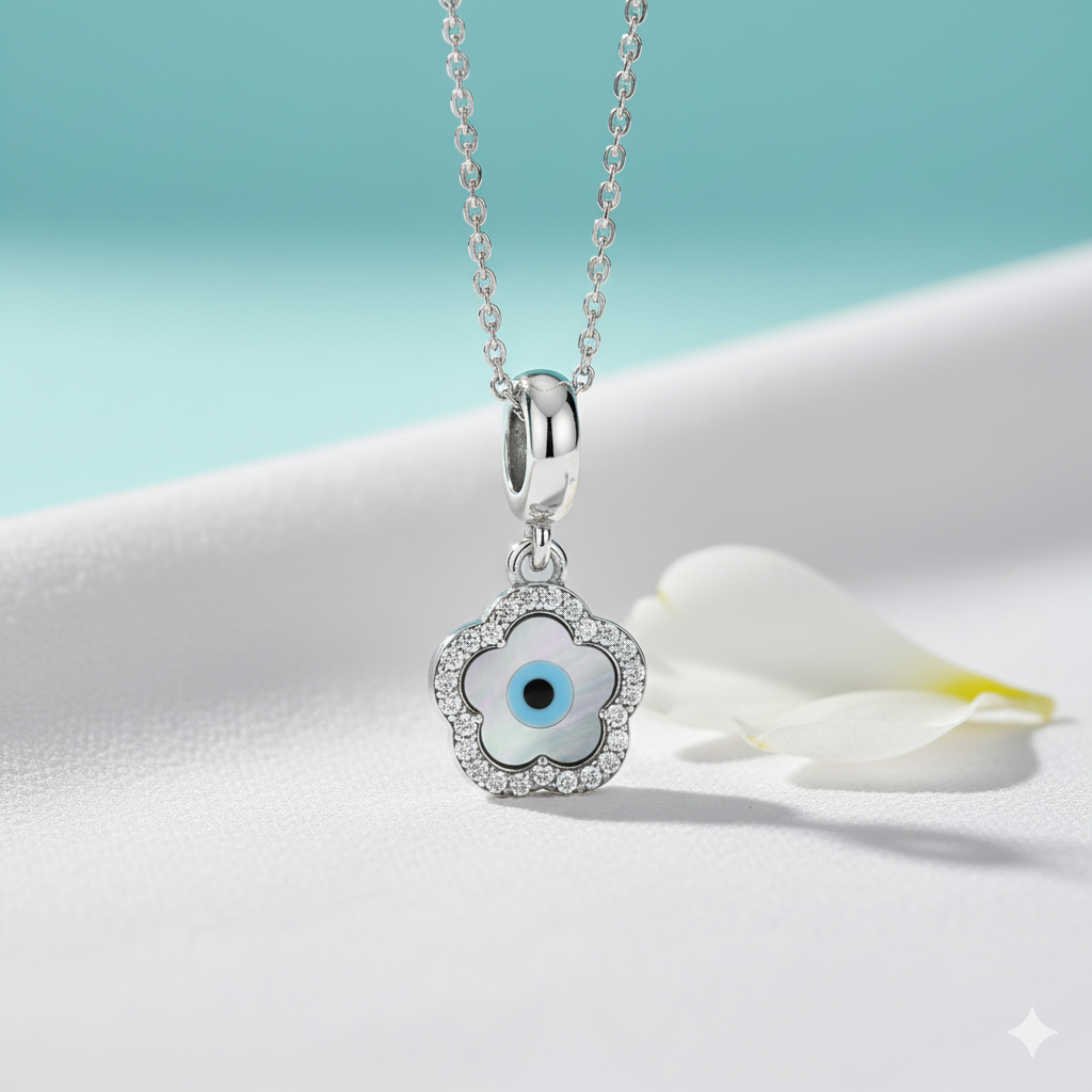 Bloom Guard Evil Eye Pendant