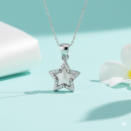 Star Shine Mother of Pearl Pendant